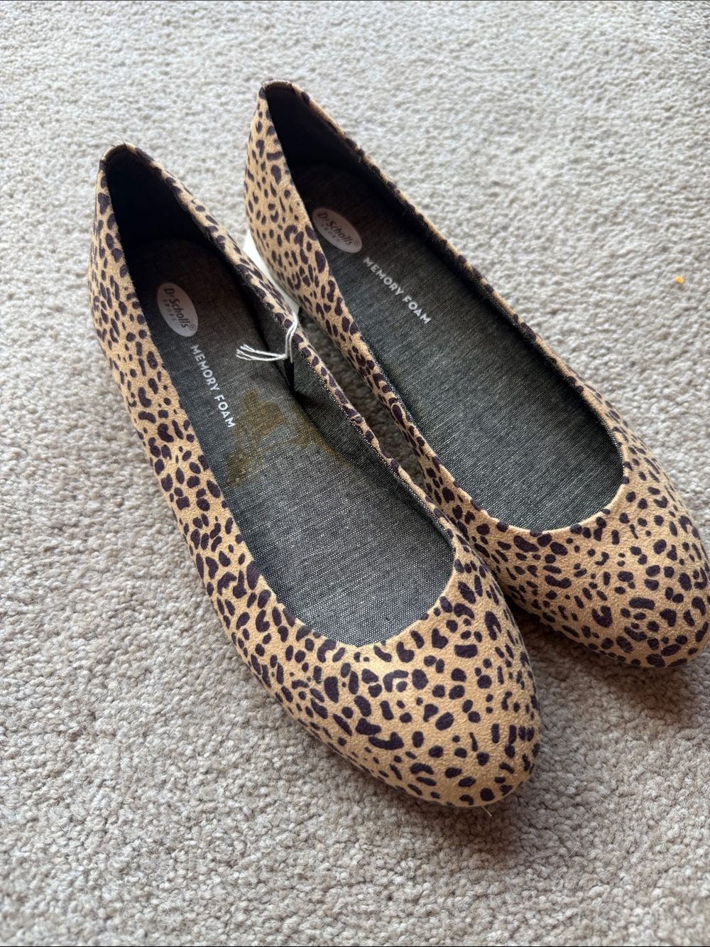 NWT.   Dr Scholls memory foam ballet flats